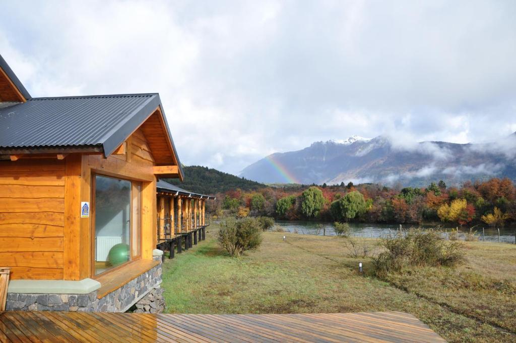 Hosteria Ruca Kitai Villa Lago Rivadavia ภายนอก รูปภาพ